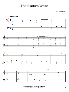 The Skaters Waltz von Emil Waldteufel (Download) 