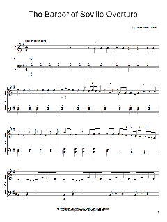 The Barber Of Seville Overture von Gioacchino Rossini (Download) 