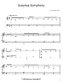 The Surprise Symphony von Franz Joseph Haydn (Download) 