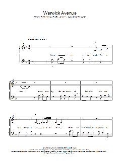 Warwick Avenue von Duffy (Download) 