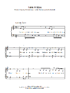 Take A Bow von Rihanna (Download) 