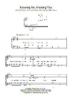 Knowing Me, Knowing You von ABBA (Download) 