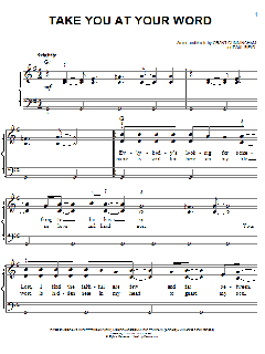 Take You At Your Word von Avalon (Download) 