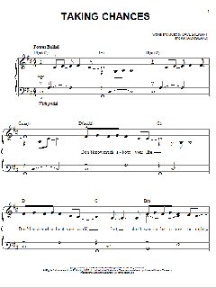 Taking Chances von Celine Dion (Download) 