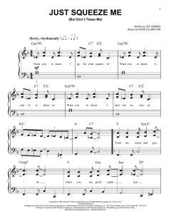 Just Squeeze Me (But Don't Tease Me) von Duke Ellington (Download) 