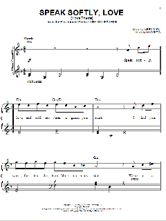 Speak Softly, Love (Love Theme) von Andy Williams (Download) 