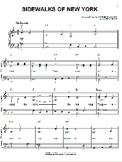 Sidewalks Of New York von Duke Ellington (Download) 