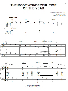The Most Wonderful Time Of The Year von Andy Williams (Download) 