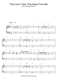 They Can't Take That Away From Me von George Gershwin (Download) 