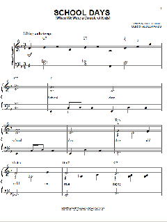 School Days (When We Were A Couple Of Kids) von Will D. Cobb (Download) 