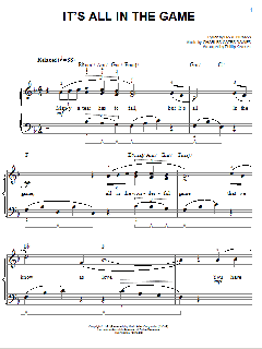 It's All In The Game von Tommy Edwards (Download) 