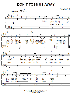 Don't Toss Us Away von Patty Loveless (Download) 