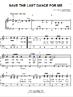 Save The Last Dance For Me von Doc Pomus (Download) 