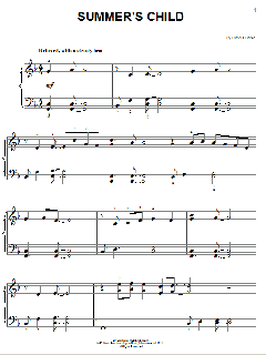 Summer's Child von David Lanz (Download) 