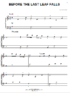 Before The Last Leaf Falls von David Lanz (Download) 