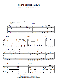 Theme From Neighbours von Tony Hatch (Download) 