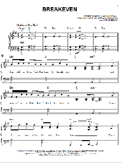 Breakeven von The Script (Download) 