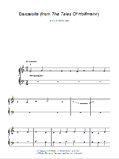 Barcarolle von Jacques Offenbach (Download) 