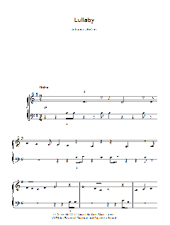 Lullaby von Johannes Brahms (Download) 