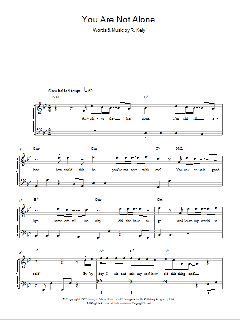 You Are Not Alone von Michael Jackson (Download) 