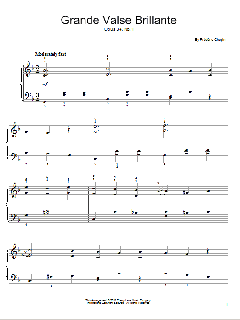 Grande Valse Brillante In A Minor, Op. 34, No. 1 von Frédéric Chopin (Download) 