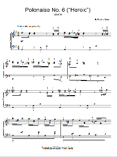 Polonaise No. 6, Op. 53 von Frédéric Chopin (Download) 