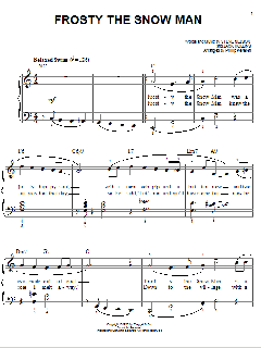 Frosty The Snow Man [Jazz version] von Gene Autry (Download) 