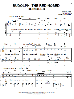 Rudolph The Red-Nosed Reindeer [Jazz version] von Johnny Marks (Download) 