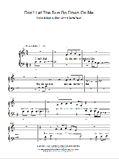 Don't Let The Sun Go Down On Me von Elton John (Download) 