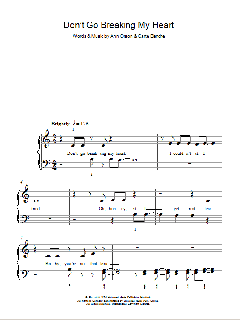 Don't Go Breaking My Heart von Elton John (Download) 