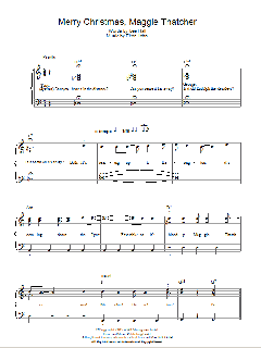 Merry Christmas Maggie Thatcher von Elton John (Download) 