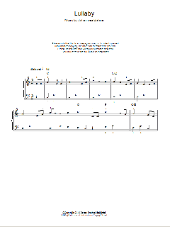 Lullaby von Johannes Brahms (Download) 