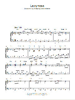 Lacrymosa von Wolfgang Amadeus Mozart (Download) 