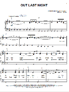 Out Last Night von Kenny Chesney (Download) 