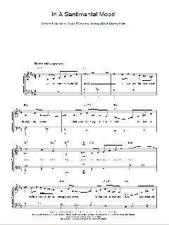 In A Sentimental Mood von Duke Ellington (Download) 