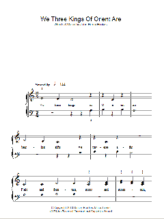 We Three Kings Of Orient Are von John H. Hopkins Jr. (Download) 