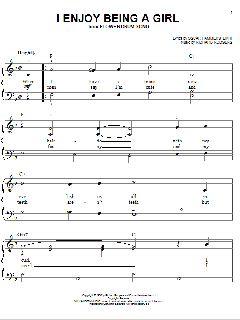 I Enjoy Being A Girl von Rodgers & Hammerstein (Download) 