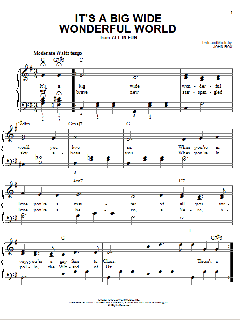 It's A Big Wide Wonderful World von John Rox (Download) 