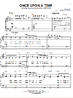 Once Upon A Time von Charles Strouse (Download) 