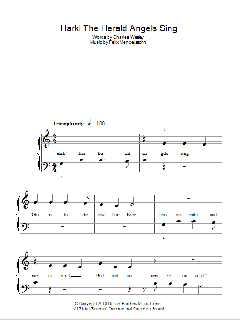 Hark! The Herald Angels Sing von Charles Wesley (Download) 