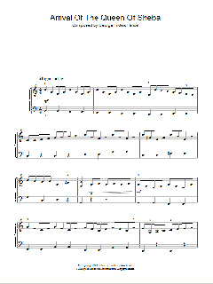 The Arrival Of The Queen Of Sheba von George Frideric Handel (Download) 