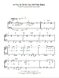 Is You Is Or Is You Ain't My Baby? von Diana Krall (Download) 