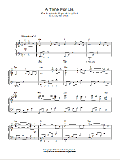 A Time For Us (Love Theme) von Nino Rota (Download) 