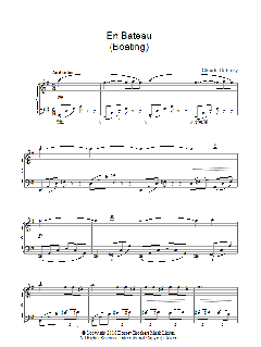 En Bateau von Claude Debussy (Download) 