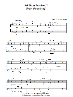 Art Thou Troubled? von George Frideric Handel (Download) 