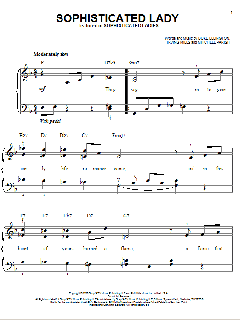 Sophisticated Lady von Duke Ellington (Download) 