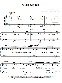 Hate On Me von Glee Cast (Download) 