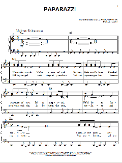 Paparazzi von Lady Gaga (Download) 