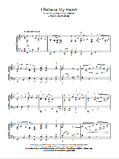 I Believe My Heart von David Zippel (Download) 