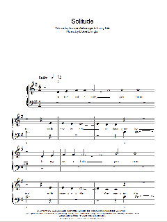 Solitude von Duke Ellington (Download) 